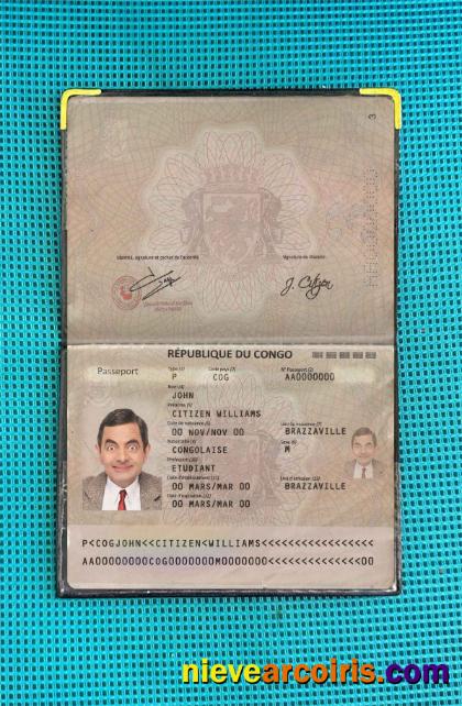 Congo passport (2014-present) photolook